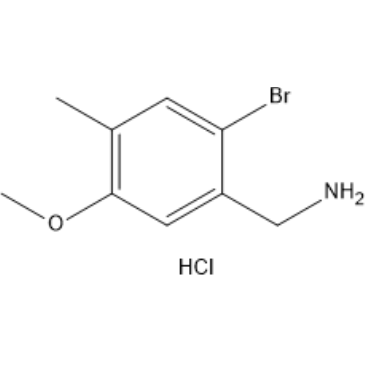 (2-Bromo-5-methoxy-4-methylphenyl)methanamine hydrochloride|CS-1384800