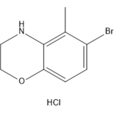 6-Bromo-5-methyl-3,4-dihydro-2H-benzo[b][1,4]oxazine hydrochloride|CS-1384802