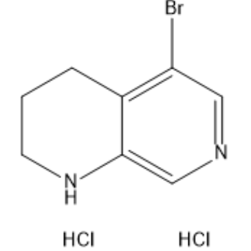 5-Bromo-1,2,3,4-tetrahydro-1,7-naphthyridine dihydrochloride|CS-1384803