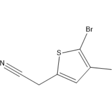 2-(5-Bromo-4-methylthiophen-2-yl)acetonitrile|CS-1384805