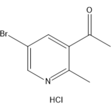 1-(5-Bromo-2-methylpyridin-3-yl)ethan-1-one hydrochloride|CS-1384806