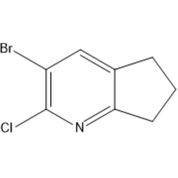3-Bromo-2-chloro-6,7-dihydro-5H-cyclopenta[b]pyridine|CS-1384807