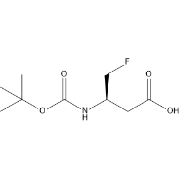 (R)-3-((tert-Butoxycarbonyl)amino)-4-fluorobutanoic acid|CS-1384811