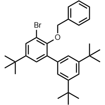 2-(Benzyloxy)-3-bromo-3',5,5'-tri-tert-butyl-1,1'-biphenyl|CS-1385454