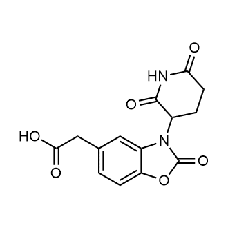 2-(3-(2,6-Dioxopiperidin-3-yl)-2-oxo-2,3-dihydrobenzo[d]oxazol-5-yl)acetic acid|CS-1385469
