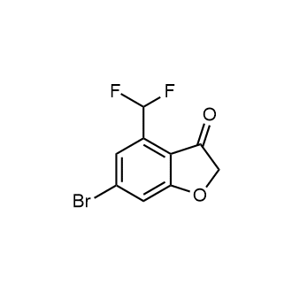 6-Bromo-4-(difluoromethyl)benzofuran-3(2H)-one|CS-1385534