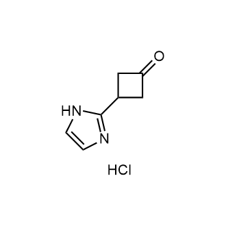 3-(1H-Imidazol-2-yl)cyclobutan-1-one hydrochloride|CS-1385556