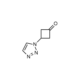3-(1H-1,2,3-Triazol-1-yl)cyclobutan-1-one|CS-1385560
