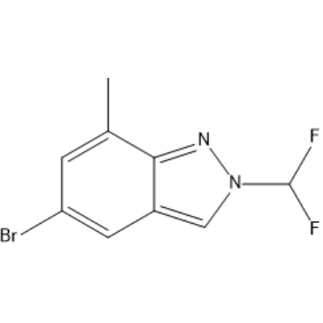 5-Bromo-2-(difluoromethyl)-7-methyl-2H-indazole|CS-1385602