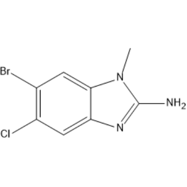 6-Bromo-5-chloro-1-methyl-1H-benzo[d]imidazol-2-amine|CS-1385608
