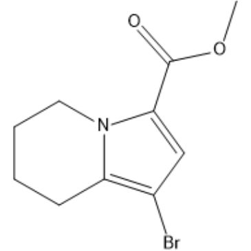 Methyl 1-bromo-5,6,7,8-tetrahydroindolizine-3-carboxylate|CS-1385610