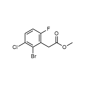 Methyl 2-(2-bromo-3-chloro-6-fluorophenyl)acetate|CS-1385632