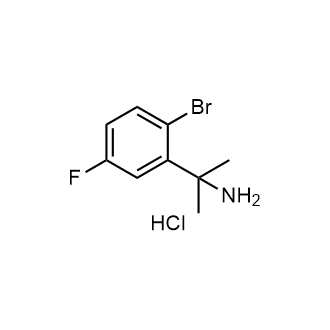 2-(2-Bromo-5-fluorophenyl)propan-2-amine hydrochloride|CS-1385646