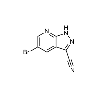 5-Bromo-1H-pyrazolo[3,4-b]pyridine-3-carbonitrile|CS-1385651