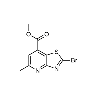 Methyl 2-bromo-5-methylthiazolo[4,5-b]pyridine-7-carboxylate|CS-1385710
