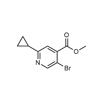 Methyl 5-bromo-2-cyclopropylisonicotinate|CS-1385722