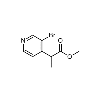 Methyl 2-(3-bromopyridin-4-yl)propanoate|CS-1385723