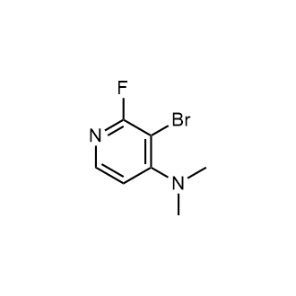 3-Bromo-2-fluoro-N,N-dimethylpyridin-4-amine|CS-1385737