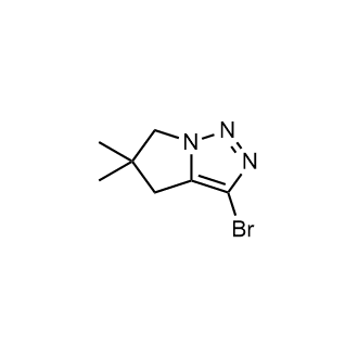 3-Bromo-5,5-dimethyl-5,6-dihydro-4H-pyrrolo[1,2-c][1,2,3]triazole|CS-1385746
