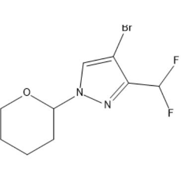 4-Bromo-3-(difluoromethyl)-1-(tetrahydro-2H-pyran-2-yl)-1H-pyrazole|CS-1385871