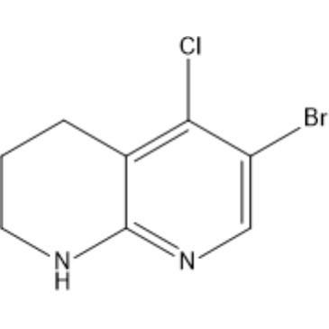 6-Bromo-5-chloro-1,2,3,4-tetrahydro-1,8-naphthyridine|CS-1385900