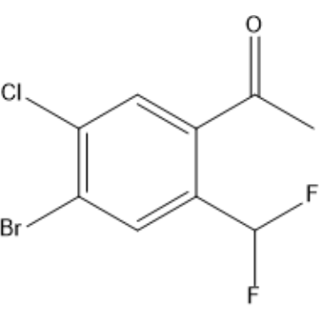1-(4-Bromo-5-chloro-2-(difluoromethyl)phenyl)ethan-1-one|CS-1385917