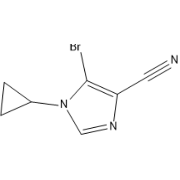 5-Bromo-1-cyclopropyl-1H-imidazole-4-carbonitrile|CS-1386063