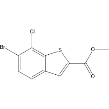 Methyl 6-bromo-7-chlorobenzo[b]thiophene-2-carboxylate|CS-1386079