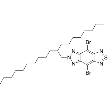 4,8-Dibromo-2-(2-octyldodecyl)-[1,2,5]thiadiazolo[3,4-f][1,2,3]triazolo[4,5-d][1,2,3]triazole|CS-1386298
