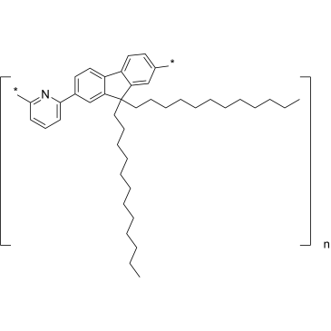 Poly[2,6-pyridinediyl(9,9-didodecyl-9H-fluorene-2,7-diyl)]|CS-1386323
