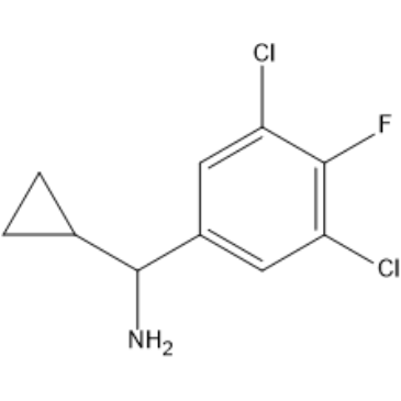 Cyclopropyl(3,5-dichloro-4-fluorophenyl)methanamine|CS-1386365
