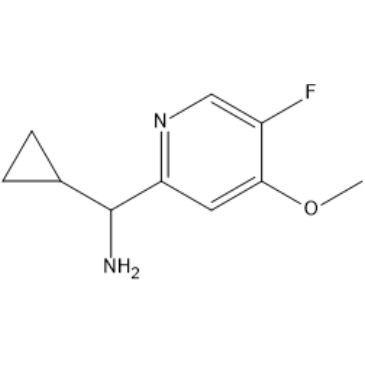 Cyclopropyl(5-fluoro-4-methoxypyridin-2-yl)methanamine|CS-1386366