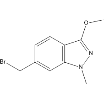 6-(Bromomethyl)-3-methoxy-1-methyl-1H-indazole|CS-1386367