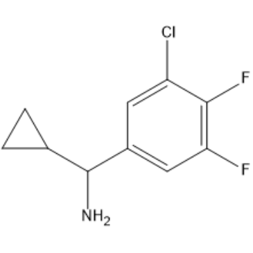 (3-Chloro-4,5-difluorophenyl)(cyclopropyl)methanamine|CS-1386380