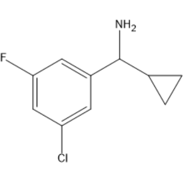(3-Chloro-5-fluorophenyl)(cyclopropyl)methanamine|CS-1386393