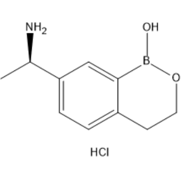 (R)-7-(1-Aminoethyl)-3,4-dihydro-1H-benzo[c][1,2]oxaborinin-1-ol hydrochloride|CS-1386407