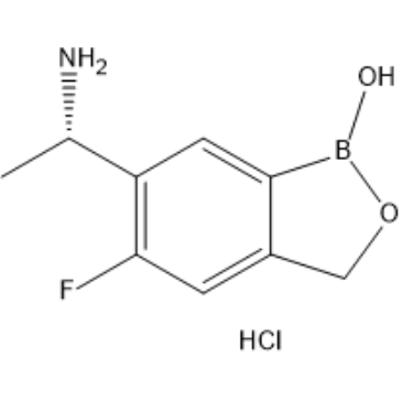 (S)-6-(1-Aminoethyl)-5-fluorobenzo[c][1,2]oxaborol-1(3H)-ol hydrochloride|CS-1386423