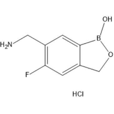 6-(Aminomethyl)-5-fluorobenzo[c][1,2]oxaborol-1(3H)-ol hydrochloride|CS-1386426