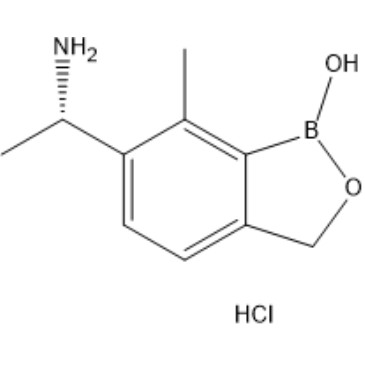 (S)-6-(1-Aminoethyl)-7-methylbenzo[c][1,2]oxaborol-1(3H)-ol hydrochloride|CS-1386430