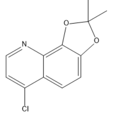 6-Chloro-2,2-dimethyl-[1,3]dioxolo[4,5-h]quinoline|CS-1386436