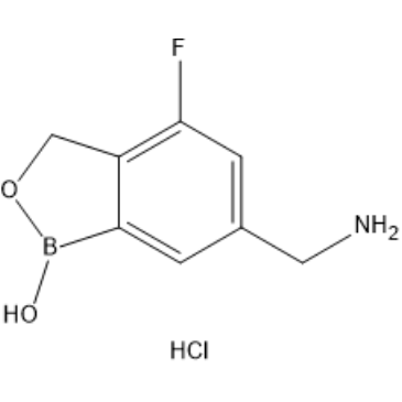 6-(Aminomethyl)-4-fluorobenzo[c][1,2]oxaborol-1(3H)-ol hydrochloride|CS-1386437