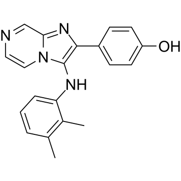 4-(3-((2,3-Dimethylphenyl)amino)imidazo[1,2-a]pyrazin-2-yl)phenol|CS-1386691