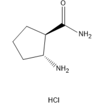 rel-(1R,2R)-2-Aminocyclopentanecarboxamide hydrochloride|CS-1386706