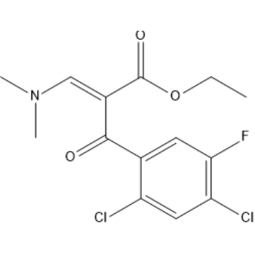 Ethyl 2-(2,4-dichloro-5-fluorobenzoyl)-3-(dimethylamino)acrylate|CS-1386735