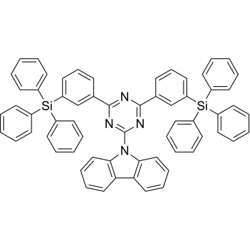 9-(4,6-Bis(3-(triphenylsilyl)phenyl)-1,3,5-triazin-2-yl)-9H-carbazole|CS-1386770