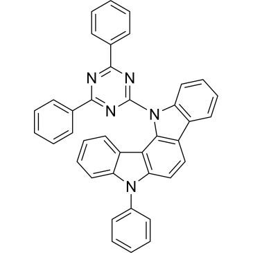 12-(4,6-Diphenyl-1,3,5-triazin-2-yl)-5-phenyl-5,12-dihydroindolo[3,2-a]carbazole|CS-1386771