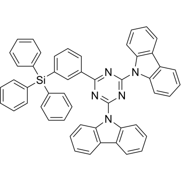 9,9'-(6-(3-(Triphenylsilyl)phenyl)-1,3,5-triazine-2,4-diyl)bis(9H-carbazole)|CS-1386782