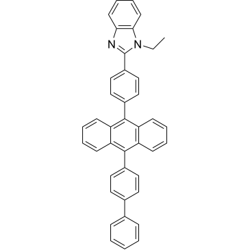 2-(4-(10-([1,1'-Biphenyl]-4-yl)anthracen-9-yl)phenyl)-1-ethyl-1H-benzo[d]imidazole|CS-1386783
