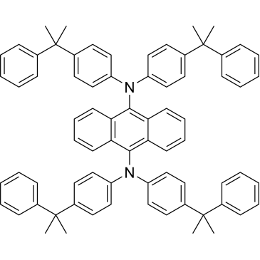 N9,N9,N10,N10-Tetrakis(4-(2-phenylpropan-2-yl)phenyl)anthracene-9,10-diamine|CS-1386790