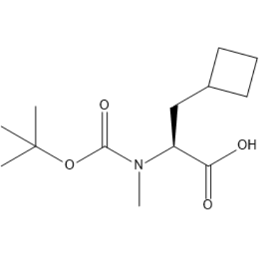 (S)-2-((Tert-butoxycarbonyl)(methyl)amino)-3-cyclobutylpropanoic acid|CS-1386922